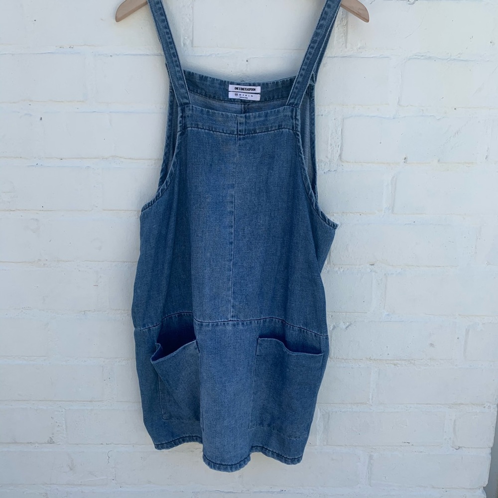 One Teaspoon Denim Apron Dress